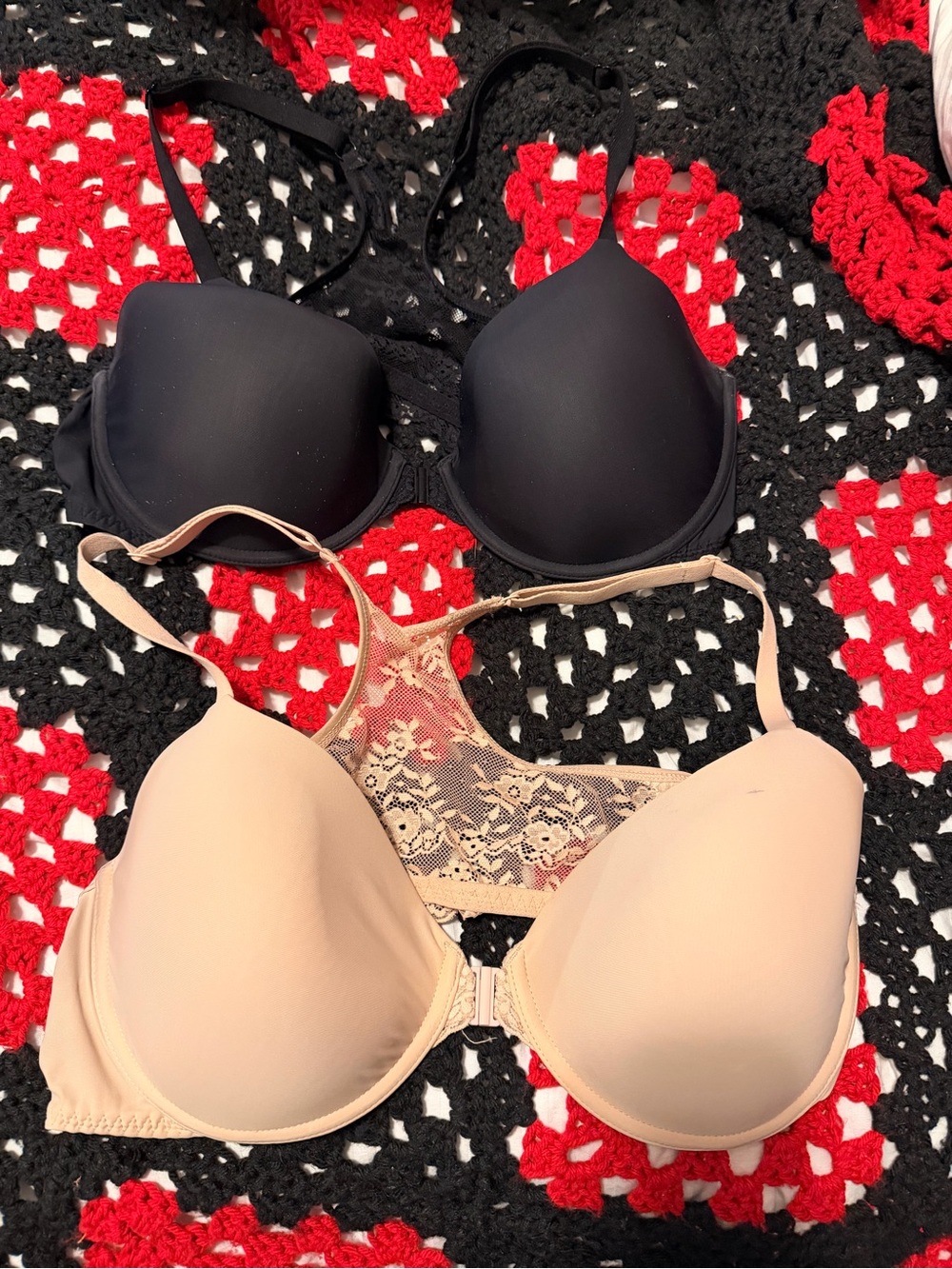 Everyday Convertible Bra - Black & Nude